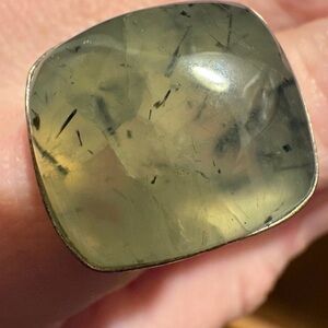 Gemstone prehinte crystal gorgeous stone large size 8
